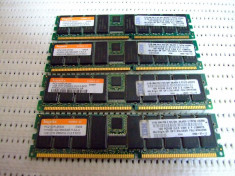 Memorie ram server workstation 1GB Hynix DDR PC2100R 266Mhz ECC Registered foto
