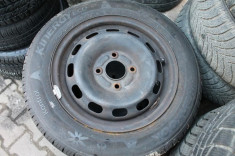 Roti jante ford ka ford fiesta cauciucuri vara 165 65 R14 firestone foto