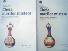 Eliphas Levi - CHEIA MARILOR MISTERE { 2 volume } / Nemira, 2014 foto