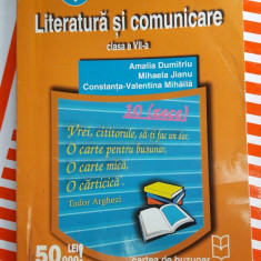 LITERATURA SI COMUNICARE CLASA A VII A -DUMITRIU , JIANU , MIHAILA