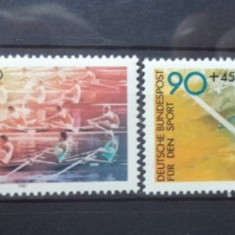 GERMANIA 1981 – PLANORISM SI CANOTAJ, serie nestampilata, AK4
