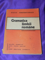 Gramatica limbii romane notiuni si teste Silviu Constantinescu 1994 (f0899 foto