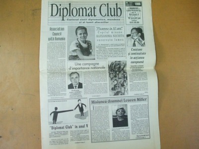 Diplomat club 1996 Alexandra Nechita Val Munteanu Decameronul Gh. Tatarescu foto