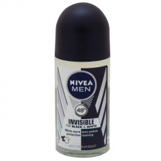 Deodorant roll-on Nivea Invisible Black&amp;amp;White, 48 h, 50 ml pentru barbati, 36506 foto