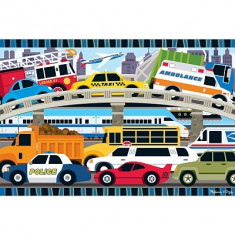 Puzzle De Podea Blocaj In Trafic Melissa And Doug foto