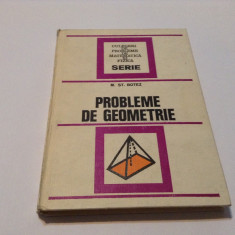 M. ST. BOTEZ - PROBLEME DE GEOMETRIE,M8,RF13/3