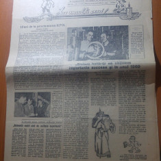 ziarul rulmentul 30 decembrie 1959-nr de anul nou si 12 ani de republica
