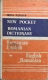 NEW POCKET ROMANIAN DICTIONARY - Irina Panovf