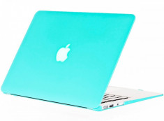 Carcasa protectie din plastic pentru MacBook Air 13, albastra foto