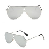 Ochelari De Soare Unisex Fashion - Supradimensionati Cu Lentila Plata - Model 7