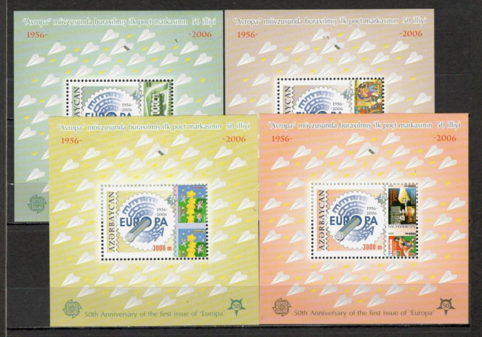 Azerbaidjan.2005 50 ani marcile postale EUROPA-Bl. SA.696