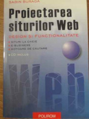 Proiectarea Siturilor Web Design Si Functionalitate (cd Inclu - Sabin Buraga ,397700 foto