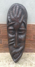 Arta Africana - Deosebita Masca din lemn exotic !!! foto