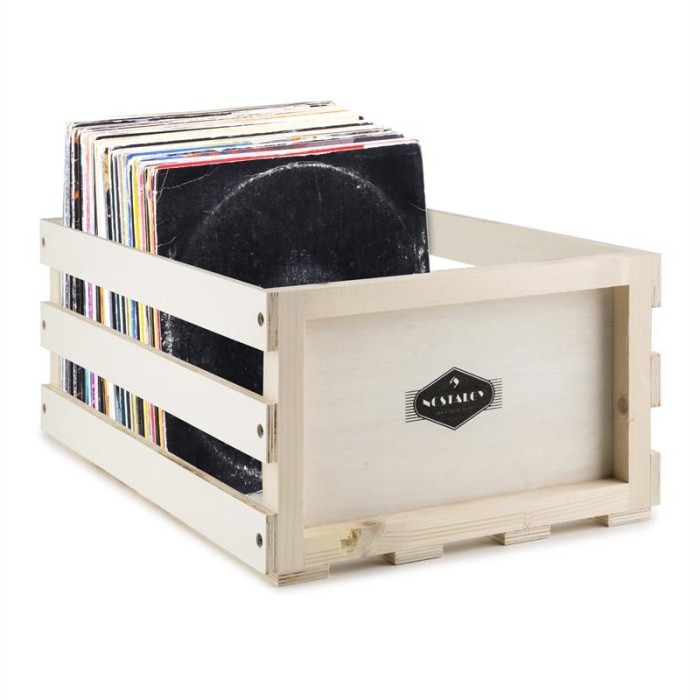 NOSTALGIE BY Auna RECORD BOX WD, cutie pentru discuri, lemn foto mare NOSTALGIE BY Auna RECORD BOX WD, cutie pentru discuri, lemn foto mare