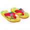 Papuci de vara Adelia Rucanor, imprimeu cu inimioare, Roz/Verde, pentru fete, 75771LGP33