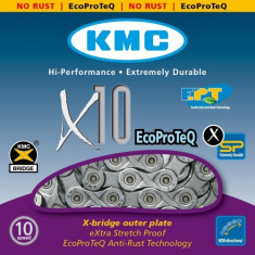 Lant KMC X10ept 116 zale 1/2&amp;#039;&amp;#039;x11/128&amp;#039;&amp;#039; eptPB Cod:KMC-77857 foto