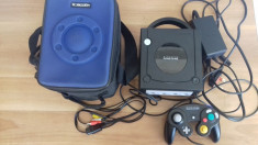 Consola Nintendo GAMECUBE - Pachet complet cu geanta de voiaj foto