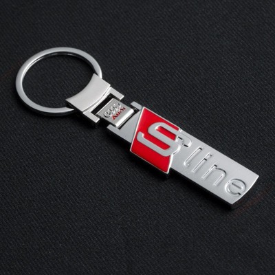 Breloc auto pentru model s line metalic silver + ambalaj cadou foto
