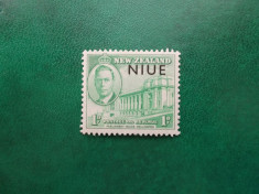 Noua Zeelanda Niue colonii George VI supratipar - nestampilat MNH foto