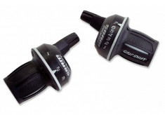 Manete schimbator Sram grip-shift MRX Comp Twister tragere 2:1 set dreapta + stanga culoare: negruPB Cod:SRA-16470 foto