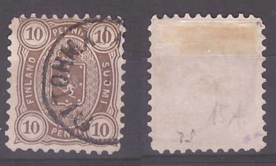 Finlanda 1881 - Mi15Ay stampilat foto mare Finlanda 1881 - Mi15Ay stampilat foto mare