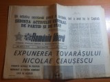 ziarul romania libera 4 august 1978-expunerea lui ceausescu