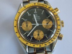 Ceas autentic Omega speedmaster cronograf automatic -aur si otel foto