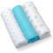 Scutece textile pentru bebelusi 3 buc - BabyOno - Albastru