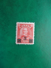 Canada 1932 colonii George V uniforma supratipar - serie nestampilata MNH foto