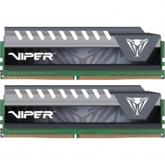 Memorie Patriot Viper Elite Grey 8GB DDR4 2133 MHz CL14 Dual Channel Kit foto