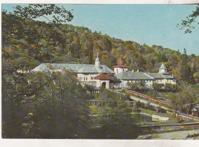 bnk cp Manastirea Sihastria - Vedere generala - necirculata foto