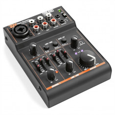 Power Dynamics PDM-D301, pult de mixaj cu 3 canale, pult de mixaj USB, Bluetooth, phantom power foto