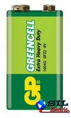 Baterie zinc Greencell GP 9V 1 buc/blister foto