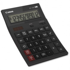 Calculator birou CanonA AS1200, 12 digiti, display LCD vertical, inclinat, separator de mii, functie schimbare foto