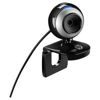 Webcam HP Pro USB AU165AAR, 1.3 megapixeli, autofocus, microfon inc foto