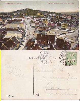 Brasov - animata, rara foto