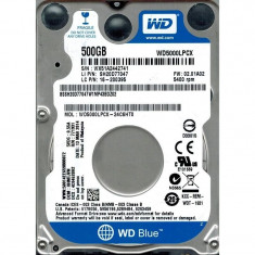 HDD intern notebook WD 2.5&amp;amp;quot;, 500GB, Blue, SATA3, 5400RPM, 8MB, 6.8mm grosime, w/ AdvFormat foto