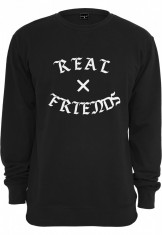 Bluza Real Friends Mister Tee Neagra L foto