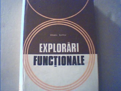 Romel Barbu - EXPLORARI FUNCTIONALE { 1979 } foto