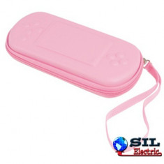 Husa de protectie plastic pt PSP, roz, Konig foto