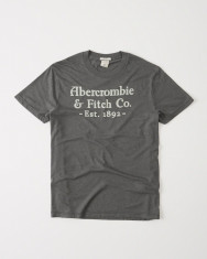 ABERCROMBIE &amp;amp; FITCH TRICOU GRAFICA IMPRIMATA foto