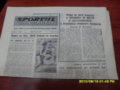 ziar Sportul popular 18 04 1967 foto