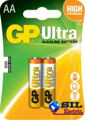 Baterie ultra-alcalina GP AA (R6) 2 buc/blister foto