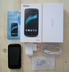 Smartphone 3G Haier W716, 2xCortex-A7, 4&amp;quot;, 800x480, RAM 512MB, 4GB foto