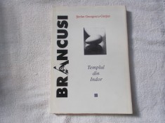 Brancusi - templul din Indor - St. Georgescu-Gorjan foto