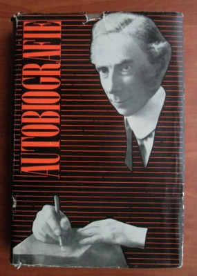Autobiografie : 1872 - 1914 / Bertrand Russell cartonata cu supracoperta foto