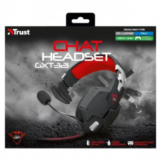 Casti Gaming Trust Chat Gxt 321 Negru foto