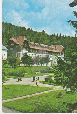 bnk cp Borsec - Pavilionul central - circulata foto