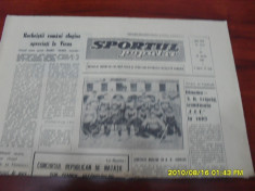 ziar Sportul popular 30 03 1967 foto