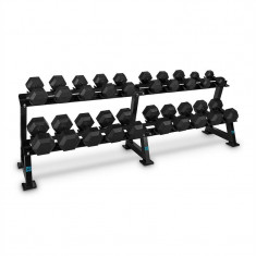 CAPITAL SPORTS Dumbbell Rack Set, set de gantere, 20 de persoane, 10 x perechi de gantere foto